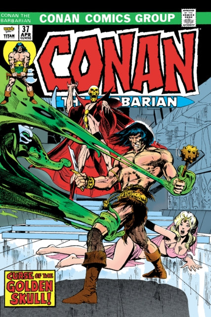 Binding: Hardcover
Description: The adventure continues in this collection of classic Conan stories perfect for fans and collectors alike! The legend of Conan continues! Tired of the thieving life Conan signs on as a mercenary for the warring kingdom of Turan.