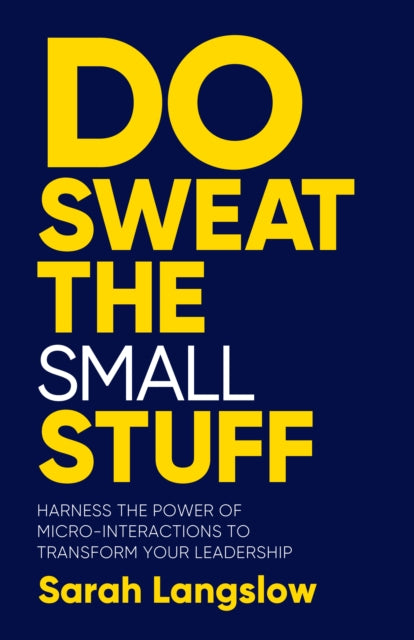 Binding: Paperback
Description: You may think it's small stuff but it has a big impact. Great leadership is about people: connecting with them and inspiring them to perform at their best. But leaders under pressure tend to focus on tasks to - do lists and deadlines.