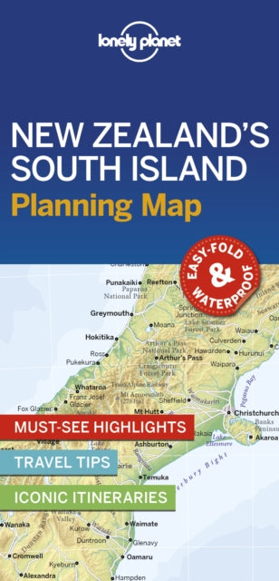 Binding: Visual And Mapping
Description: From Lonely Planet: The world's number one travel guide publisher* Durable and waterproof with a handy slipcase and an easy - fold format Lonely Planet's New Zealand's South Island Planning Map helps you explore with ease.
