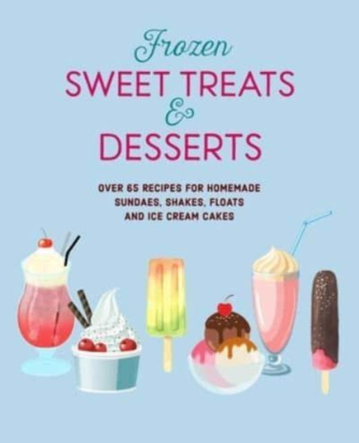Binding: Hardcover
Description: Sweet creamy and cold ice cream sundaes shakes floats ice box cakes and more perfect for cooling down on hot summer days. Cooling delicious and indulgent are all words that come to mind when we picture the wonderful world of ice cream.
