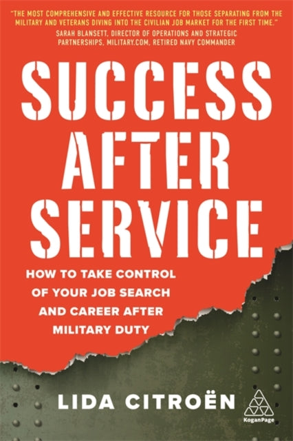 Binding: Paperback
Description: Prepares veterans transitioning into the civilian workplace for success with practical tools to manage their job search and personal brand.