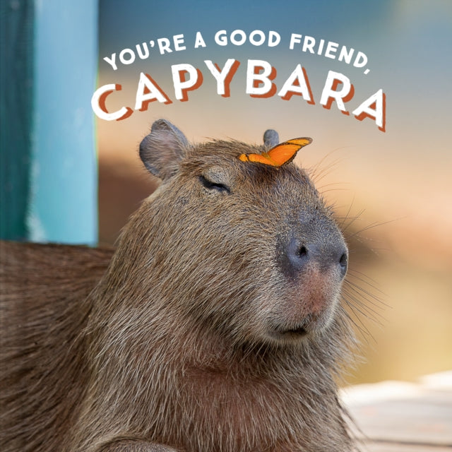 Chronicle Books - You're A Good Friend Capybara - Hardcover