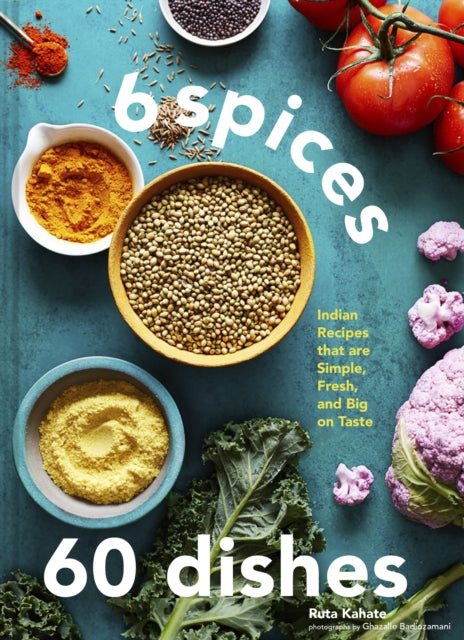 Binding: Hardcover
Description: Using just six common spices cayenne coriander cumin turmeric mustard seed and asafetida chef Ruta Kahate presents 60 delicious recipes that are easy to prepare but deliver rich complex flavor.