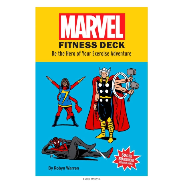 Binding: Toys & Hobbies
Description: Become your own health super hero with the Marvel Fitness Deck a 50 - card deck of exercises for Marvel fans of all ages! This family - friendly deck takes inspiration from heroic Marvel characters to bring fun to accessible everyday exercise.