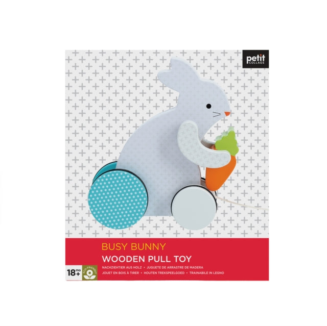 Binding: Toys & Hobbies
Description: Colourful and cheerful this bunny is always busy doing one thing nibbling on a carrot! See what busy things a newly walking toddler can find to do with busy bunny as they stroll along together.