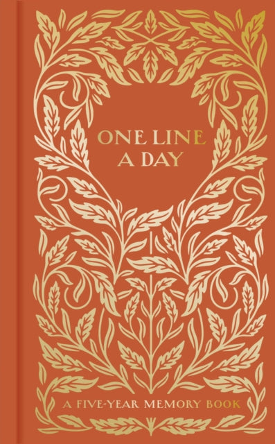 Gilded One Line A Day A Five - Year Memory Book