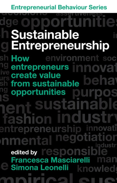 Binding: Paperback
Description: Sustainable Entrepreneurship: How entrepreneurs create value from sustainable opportunities offers unique new insights represents a step towards the development of a more comprehensive analysis of sustainable entrepreneurship.