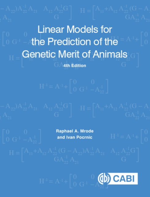 Binding: Paperback
Description: Fundamental to any livestock improvement programme by animal scientists is the prediction of genetic merit in the offspring generation for desirable production traits such as increased growth rate or superior meat milk and wool production.