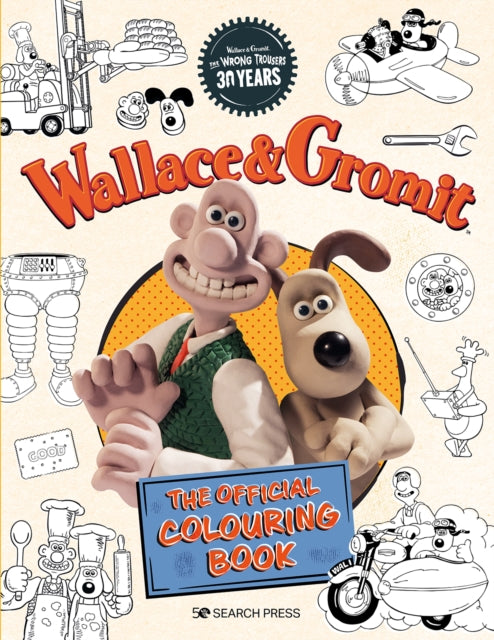 Binding: Paperback
Description: Crack out the crayons Gromit lad and get coloring with this inventive new coloring book.