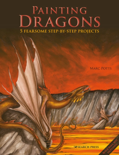 Binding: Paperback
Description: 5 magnificent dragons to paint in acrylics with full - size outlines to trace Painting and drawing dragons is a very popular subject area. This book gives you the outlines to get started with your own fantastic colors for your dragon.