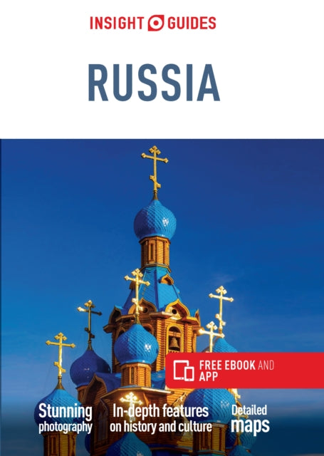 Binding: Paperback
Title: Insight Guides Russia (Travel Guide With Free Ebook)
Author(s): Guides Insight
Publisher: Apa Publications
Barcode: 9781839050244
Pages: 312 Pages
Publication Date: 4/1/2022
Series: Insight Guides Main Series
Category: Travel & Holiday Guides