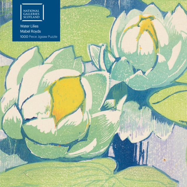 Adult Jigsaw Puzzle Ngs: Mabel Royds - Water Lilies 1000 - Piece Jigsaw Puzzles