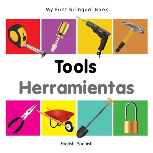 Binding: Special Bindings
Description: This new title in Milet's popular board book series My First Bilingual Book - Tools features a one - page spread on each featured tool. The images are photographs embellished with illustration so they are fresh and creative but still simple and clear.