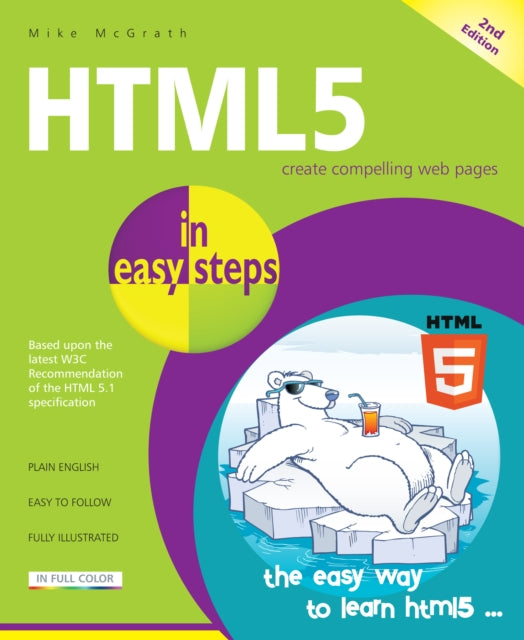 Binding: Paperback
Description: The first edition of this book was written in 2011 based upon the latest W 3 C Candidate Recommendation of the HTML 5 specification. That is to say the unfinished specification. In fact HTML 5.0 was not finalised until the full W 3 C Recommendation was released on October 28, 2014.
