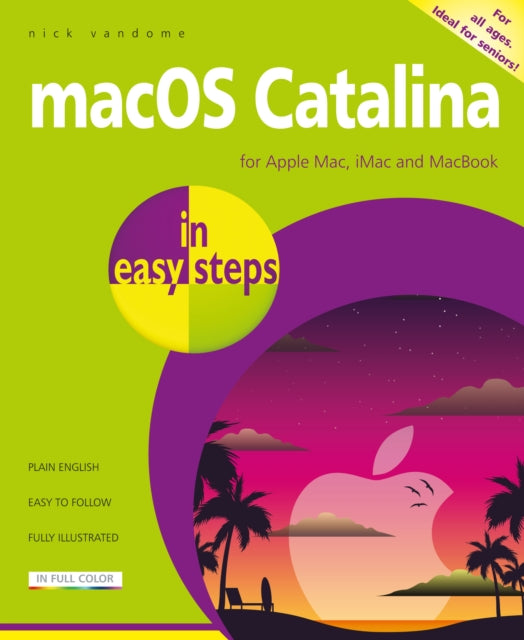 Binding: Paperback
Description: mac OS Catalina in easy steps covers the latest operating system that runs the sophisticated Mac desktop and laptop computers. This concise guide will get you up and running in no time and then it ll take you through the key features to help you use your Mac to do more.