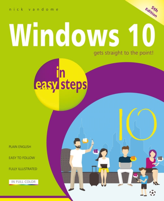 Binding: Paperback
Description: Windows 10 in easy steps 5th edition provides full - color and comprehensive coverage of the latest Windows operating system and shows how to get the most out of it whether you are using a desktop computer or a mobile device.