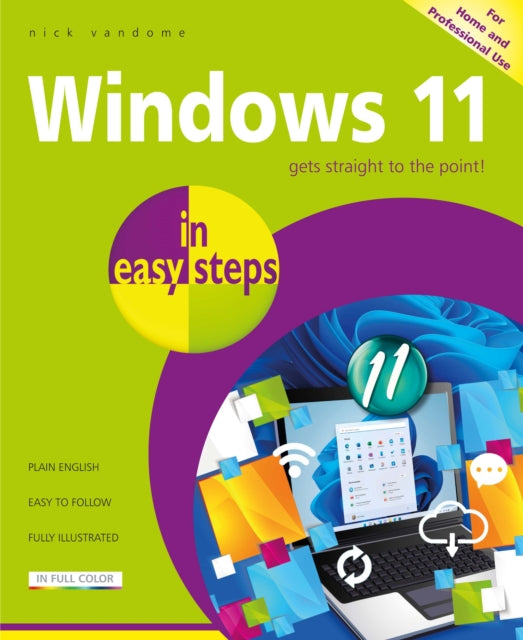 Binding: Paperback
Description: Windows 11 is a major evolution of the Windows operating system and Windows 11 in easy steps will guide you through discovering the key features and functions. In concise language this best - selling guide takes you through the essentials a step at a time.