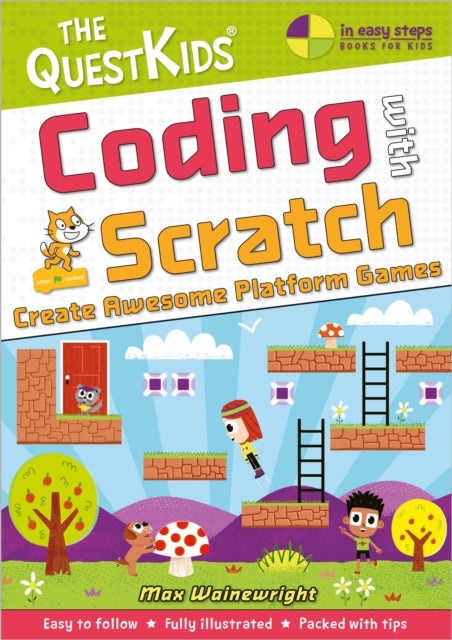 Binding: Paperback
Description: Coding with Scratch Create Awesome Platform Games shows kids how to create amazing platform games with Scratch. They will learn how to: Use code to make a series of games where sprites leap from platform to platform. Design different levels draw graphics and make simple animations.