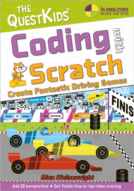 Binding: Paperback
Description: Coding with Scratch Create Fantastic Driving Games will take you from Scratch basics through to creating your own fantastic driving games in easy steps. Each game comes with challenges to take you to the next level of coding. Even includes mods to make your games more exciting.