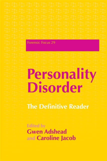 Binding: Paperback
Description: Personality Disorder offers a comprehensive and accessible collection of papers that will be practically useful to practitioners working in secure and non - secure settings with patients who have personality disorders.