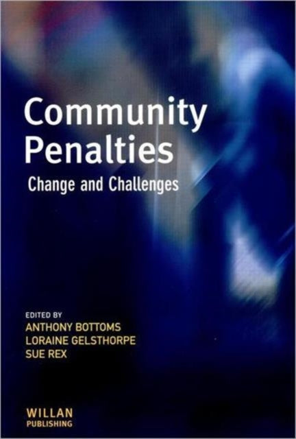 Binding: Paperback
Description: Community penalties are punishments that in the courts sentencing tariff come between imprisonment and fines. They include electronic tagging supervised unpaid work and compulsory participation by offenders in treatment programmes.