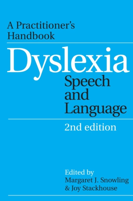 Binding: Paperback
Description: This authoritative handbook presents current ideas on the relationship between spoken and written language difficulties. It provides clinical and educational perspectives on the assessment and management of children's reading and spelling problems.