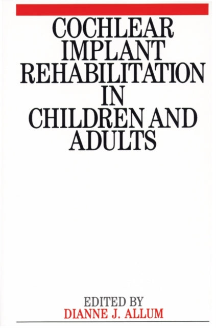 Binding: Paperback
Description: This work provides a global overview of service delivery and rehabilitation strategies for cochlear implant users. This book is divided into two parts.