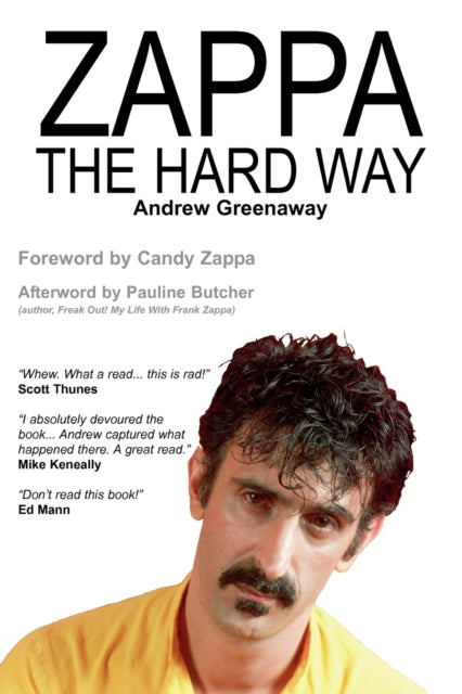 Binding: Paperback
Description: Zappa The Hard Way is the story of Frank Zappa's last ever world tour that ended in mutiny. In 1988 Frank Zappa toured with a twelve - piece band that had rehearsed for months learned a repertoire of over 100 songs and played an entirely different set each night.
