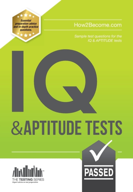 Mcmunn Richard - Iq And Aptitude Tests: Numerical Ability Verbal Reasoning Spatial Tests Diagrammatic Reasoning And Problem Solving Tests - Paperback