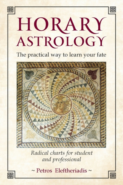 Binding: Paperback
Description: Horary astrology is a fascinating and exacting technique and here is the perfect book to hone your skills. Author Petros Eleftheriadis presents over fifty valid charts taken from his client files which demonstrate in clear steps how to reach an answer.
