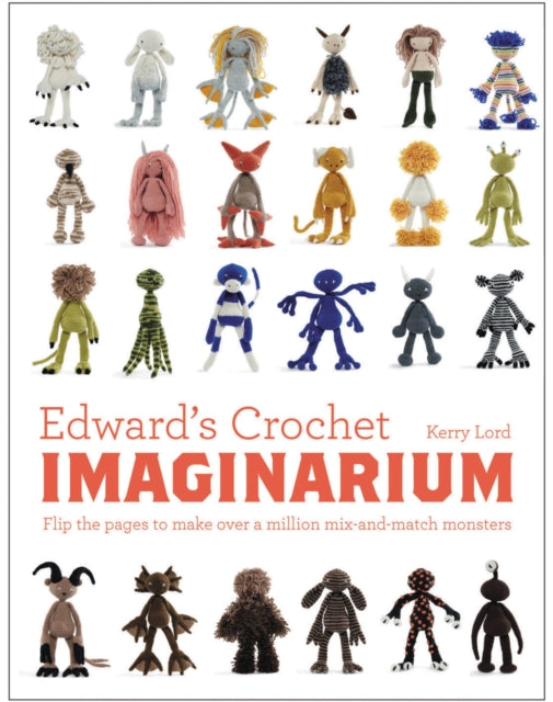 Binding: Hardcover
Description: Design your own crazy critters with this amazing book of mix - and - match crochet patterns. Choose the body parts that take your fancy from our extensive selection and use your favourite colours.