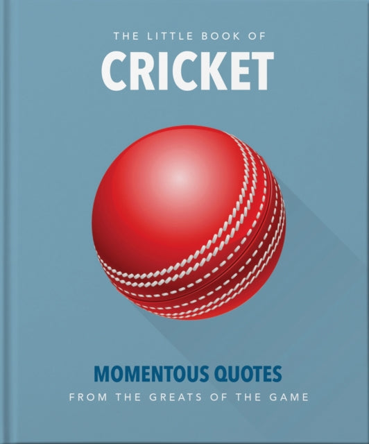 Binding: Hardcover
Description: The best quotes from those in the cricketing world in a pocket - sized volume.