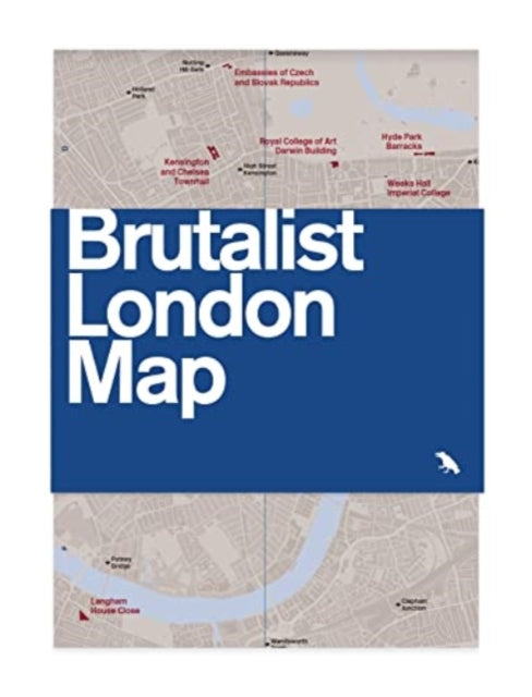 Binding: Visual And Mapping
Description: This two - sided folding map features over fifty leading examples of Brutalist architecture in London from the Alexandra Road Estate to World's End Housing.