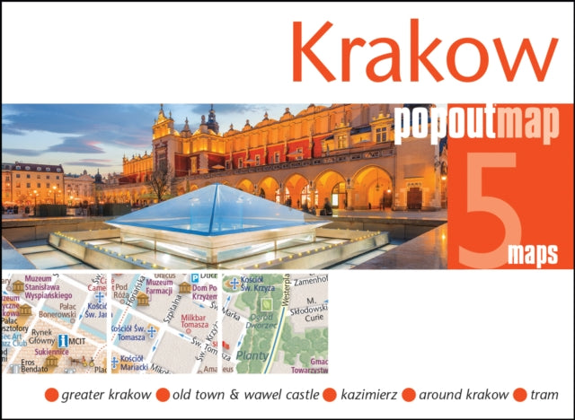 Binding: Visual And Mapping
Description: Let Pop Out Krakow guide you around this wonderful city. Discover the Unesco listed beauty of Krakow with this genuinely pocket - sized pop - up map. Small in size yet big on detail this compact dependable Krakow city map will ensure you don't miss a thing.