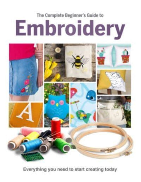 Binding: Hardcover
Description: In Beginner's Guide to Embroidery you can experience this for yourself. Regardless of if you're a needlework novice or a seasoned sewer we've laid outall the tools and techniques you need to get started.