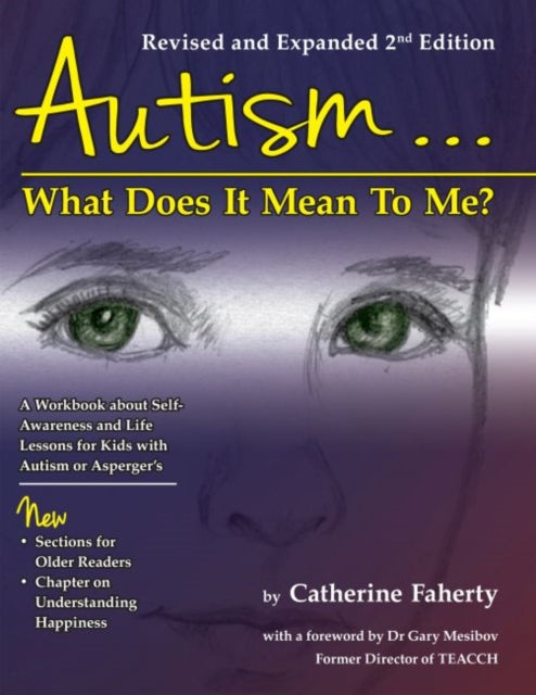 Binding: Paperback
Description: Autism: What Does It Mean to Me? is an indispensable and transformative tool and lifelong companion for autistic people their parents and families and professionals.