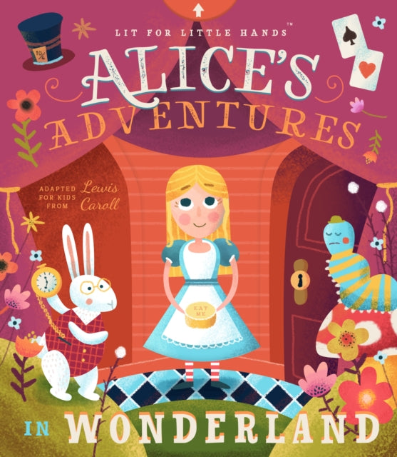 Binding: Special Bindings
Description: " Curiouser and curiouser!" Filled with interactive wheels and pull - tabs and lavishly illustrated Lit for Little Hands: Alice's Adventures in Wonderland is an unprecedented kid's introduction to Lewis Carroll's beloved classic novel.