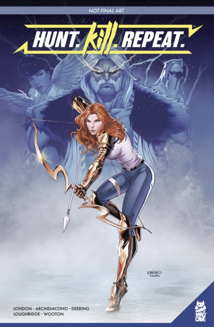 Binding: Paperback
Description: It's Kill Bill meets Clash of the Titans in Hunt. Kill. Repeat. the action packed series by Mark London (Battlecats Knights of the Golden Sun). When the Greek gods invade Earth society is quickly forced to comply with their new rulers.