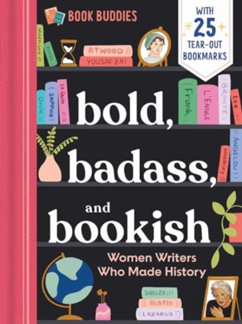 Binding: Paperback
Description: A homage to feminist icons in the literary world. The perfect gift for any book lover this innovative format features a collection of beautifully illustrated book - puns and literary quotes alongside 25 detachable bookmarks that are the ideal companion for the next great read.
