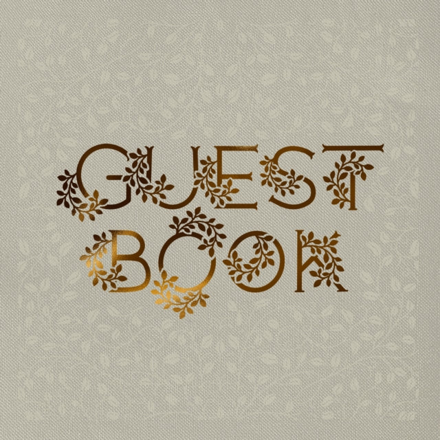 Herold Korie - Wedding Guest Book An Heirloom - Quality Guest Book With Foil Accents And Hand - Drawn Illustrations