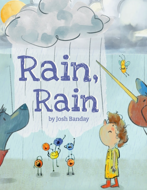 Binding: Hardcover
Description: In this debut picture book from actor and comedian Josh Banday a bored and grouchy child escapes the torment of rainy - day errands by weaving a fantastic tale of adventure from within their little yellow raincoat.