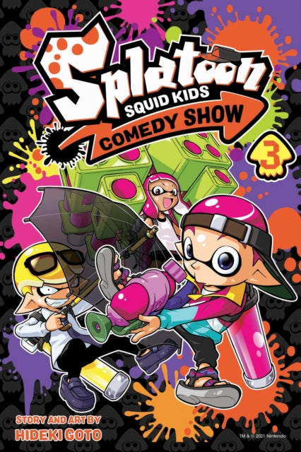 Binding: Paperback
Description: All - new adventures featuring the beloved characters from the hit Nintendo video games!
Title: Splatoon: Squid Kids Comedy Show Vol. 3
Author(s): Goto Hideki
Publisher: Viz Media Subs.