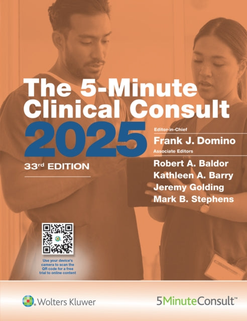Binding: Hardcover
Description: Practical and highly organized The 5 - Minute Clinical Consult 2025 provides rapid access to the diagnosis treatment medications follow - up and associated conditions for more than 500 disease and condition topics to help you make accurate decisions at the point of care.