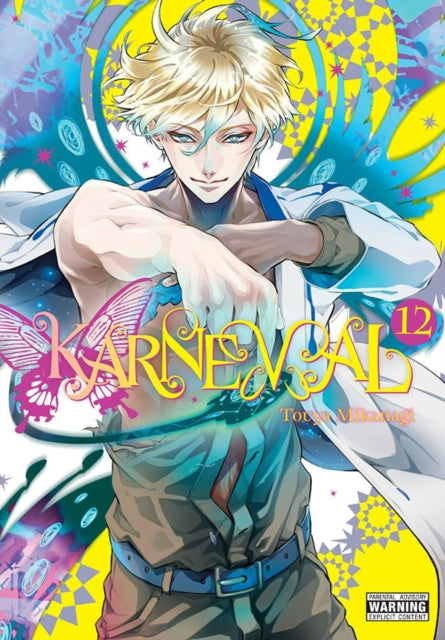 Binding: Paperback
Title: Karneval Vol. 12
Author(s): Mikanagi Touya
Publisher: Little Brown & Company
Barcode: 9781975323158
Pages: 326 Pages
Publication Date: 7/27/2021
Series: KARNEVAL GN
Category: Graphic Novels: Manga