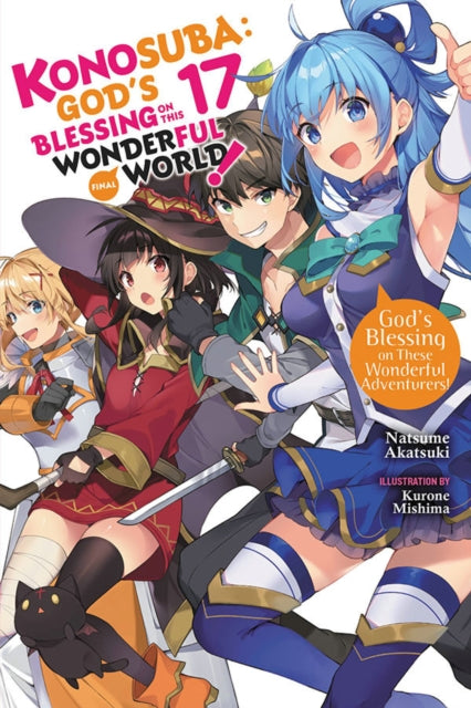 Binding: Paperback
Description: Using a huge pile of Mananite to power up Megumin's Explosion Kazuma's party blowsa hole into the barrier surrounding the Demon Lord's Castle.