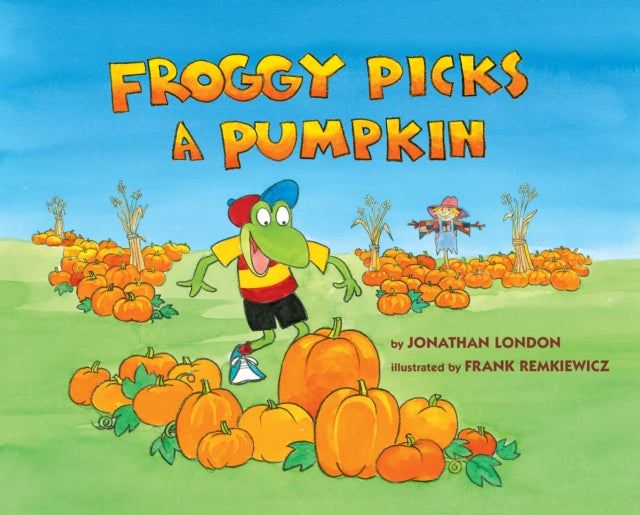 Binding: Hardcover
Description: Froggy and friends enjoy a back - to - school ritual: a trip to the pumpkin patch. Froggy can't wait to pick a pumpkin. He plans to carve a jack - o - lantern and make a pumpkin pie.