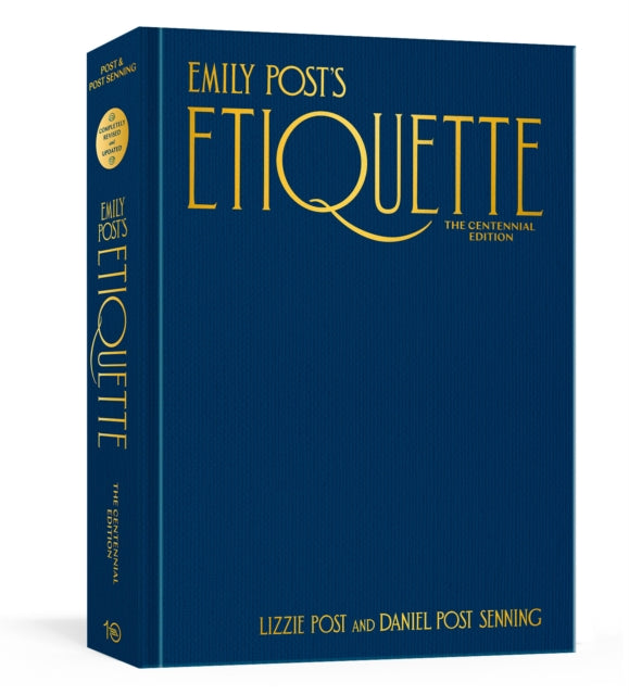 Binding: Hardcover
Description: This centennial edition of Emily Post's classic guide to etiquette has been completely rewritten with up - to - date and comprehensive advice on the need - to - know manners customs and best practices of today.