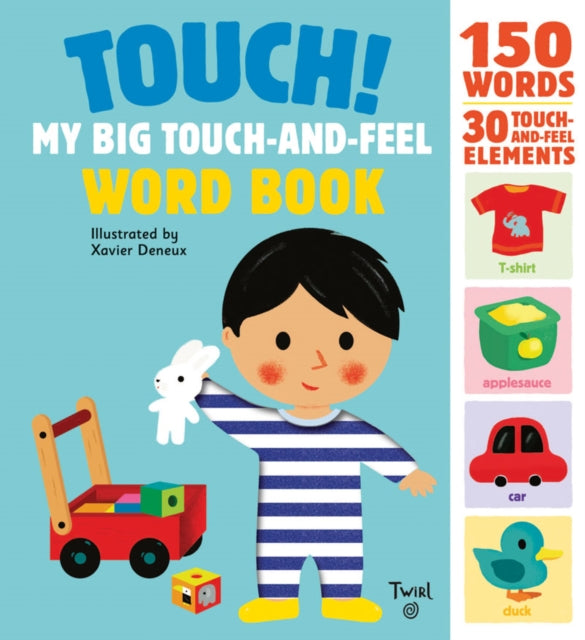 Binding: Hardcover
Description: " Kids will enjoy reading and handling this book." Kirkus Reviews Discover interactive learning fun for little hands: Child development specialists have shown that children learn best when they acquire knowledge through multiple senses.