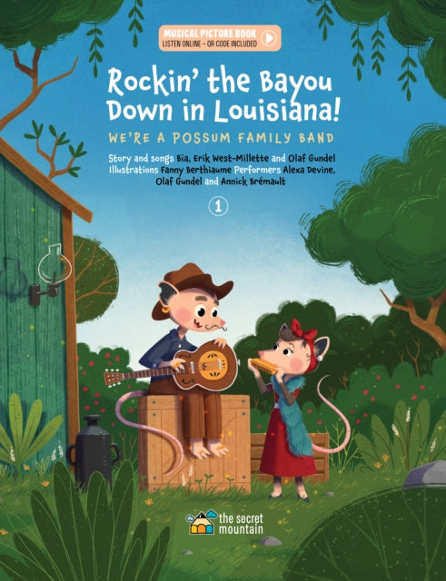 Krieger Ba - Rockin The Bayou Down In Louisiana! We're A Possum Family Band - Hardcover