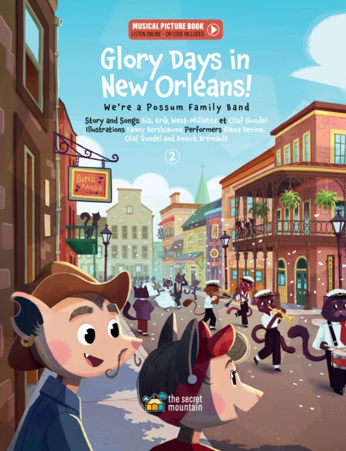 Krieger Ba - Glory Days In New Orleans! We're A Possum Family Band - Hardcover